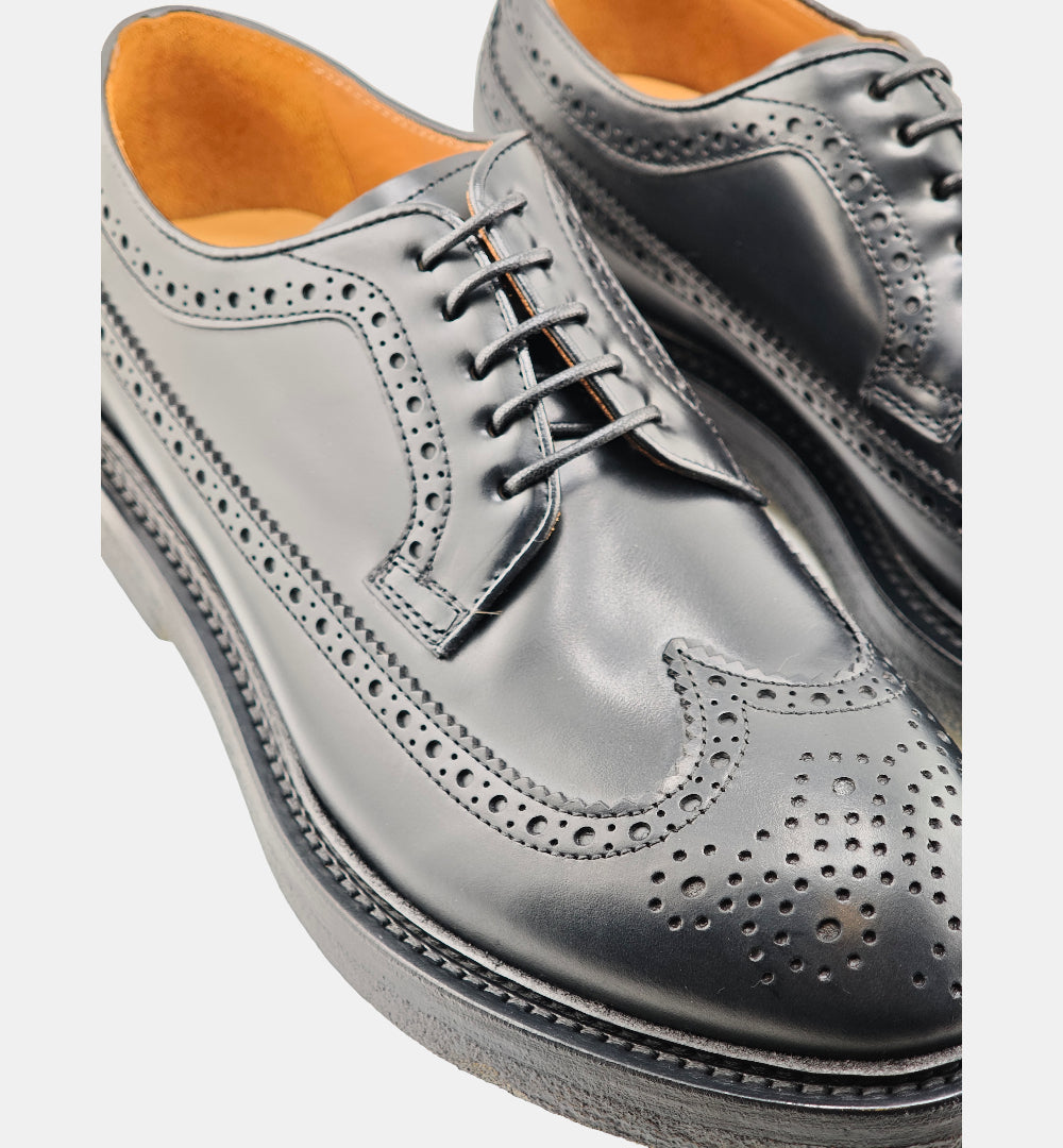 Derby GREEN GEORGE uomo 9048 nero 9048 CODA GREEN GEORGE 