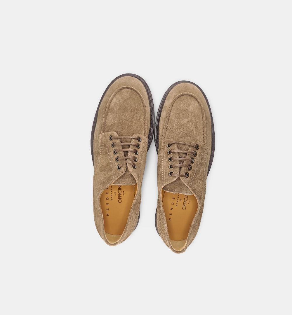 Derby HENDERSON uomo 86211 Taupe 83211 S.11 NORVEGESE HENDERSON 