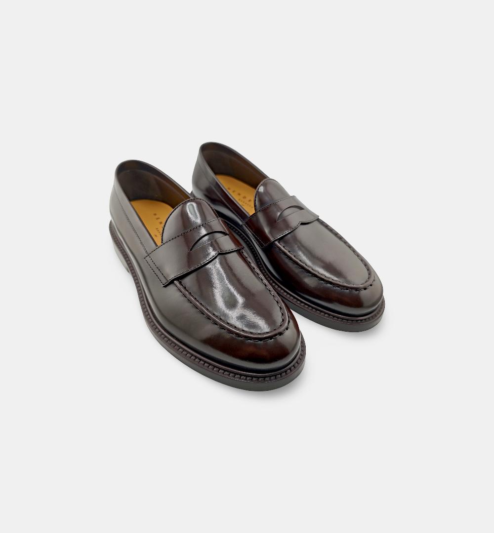 Mocassino HENDERSON uomo 85400 Testa di moro 85400 P.4 PENNY HENDERSON 