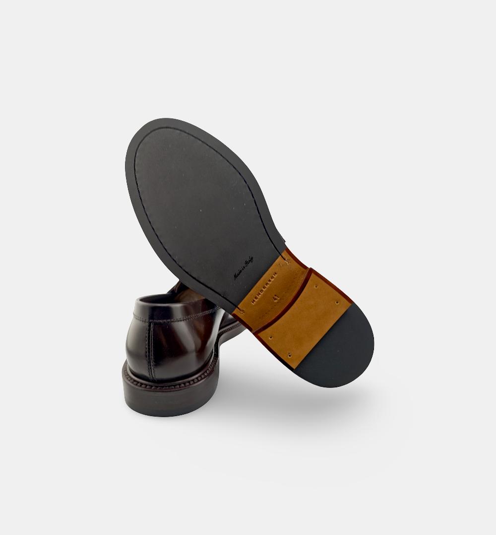 Mocassino HENDERSON uomo 85400 Testa di moro 85400 P.4 PENNY HENDERSON 