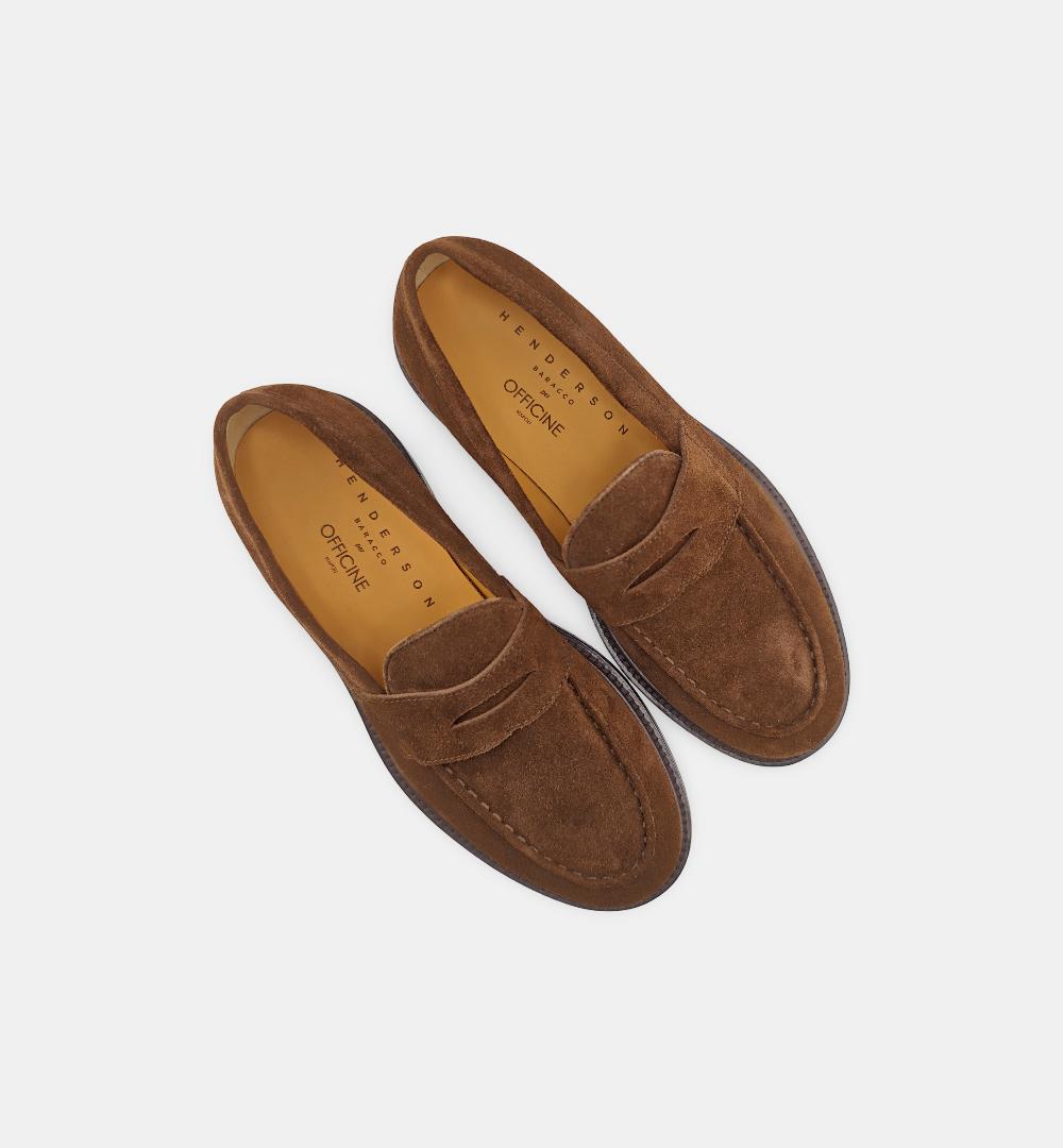 Mocassino HENDERSON uomo 85400 Testa di moro 85400 S.3 PENNY HENDERSON 