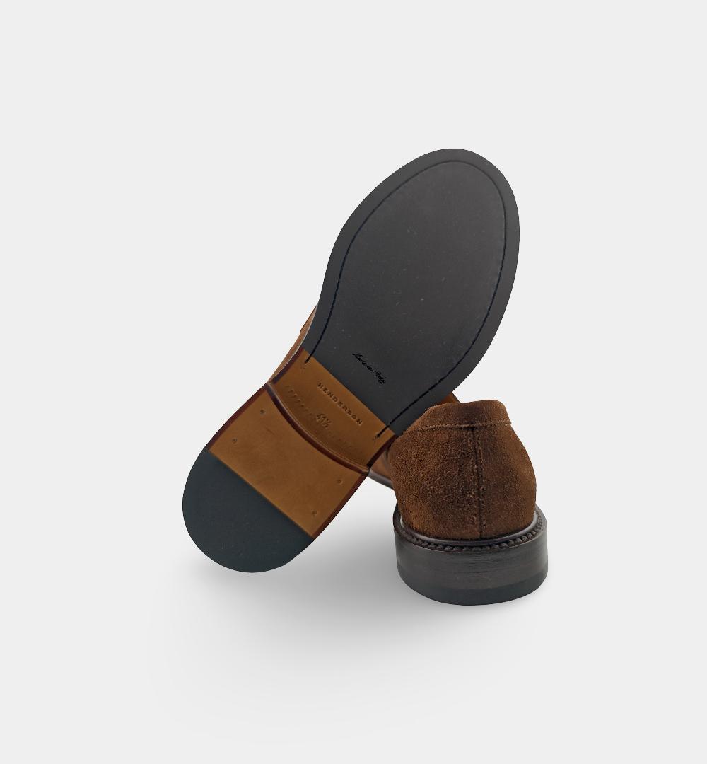 Mocassino HENDERSON uomo 85400 Testa di moro 85400 S.3 PENNY HENDERSON 