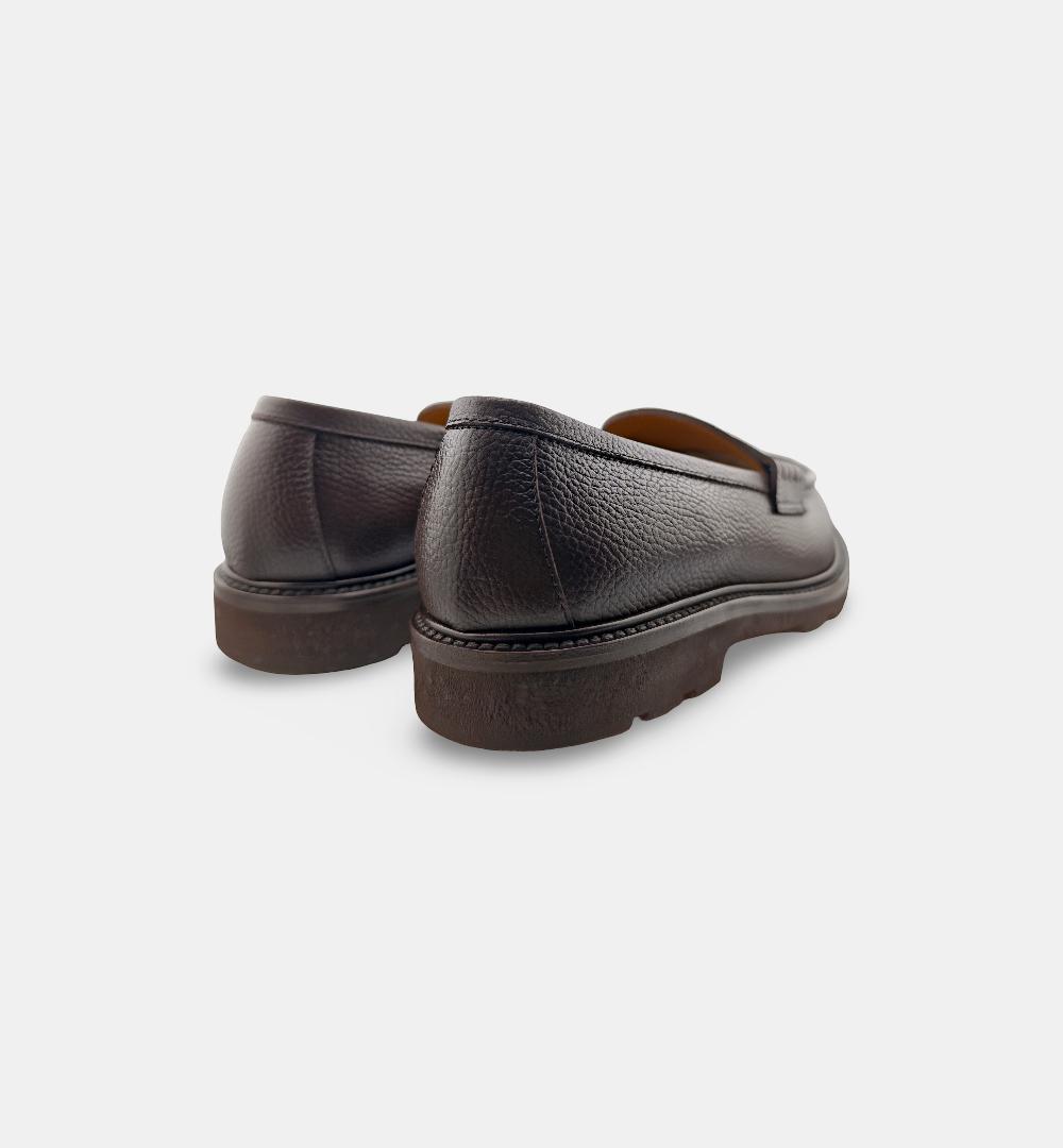 Mocassino HENDERSON uomo 86407 Testa di moro 86407 P.10 COLLEGE HENDERSON 
