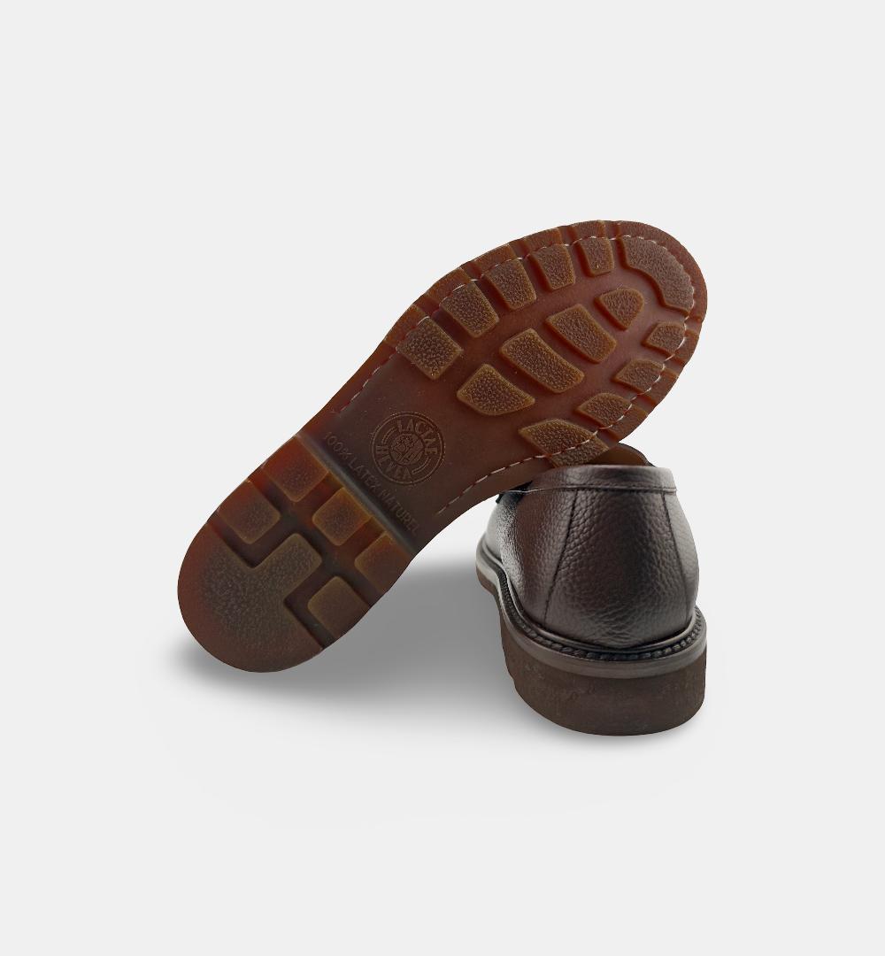 Mocassino HENDERSON uomo 86407 Testa di moro 86407 P.10 COLLEGE HENDERSON 
