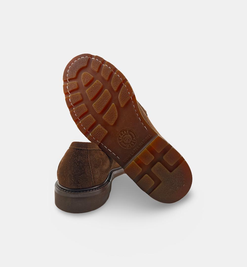 Mocassino HENDERSON uomo 86407 Testa di moro 86407 S.10 COLLEGE HENDERSON 