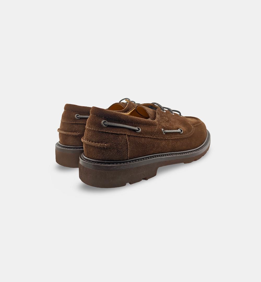 Derby HENDERSON uomo ERIC Testa di moro ERIC S.3 BOAT HENDERSON 