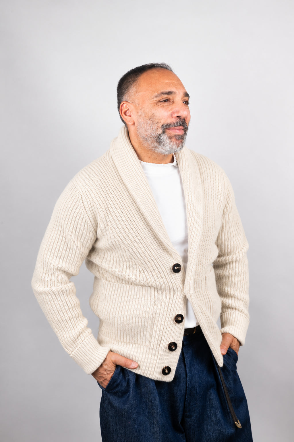 Cardigan Kangra uomo 4108 9902 naturale 4108 9902 12 NATURALE KANGRA 