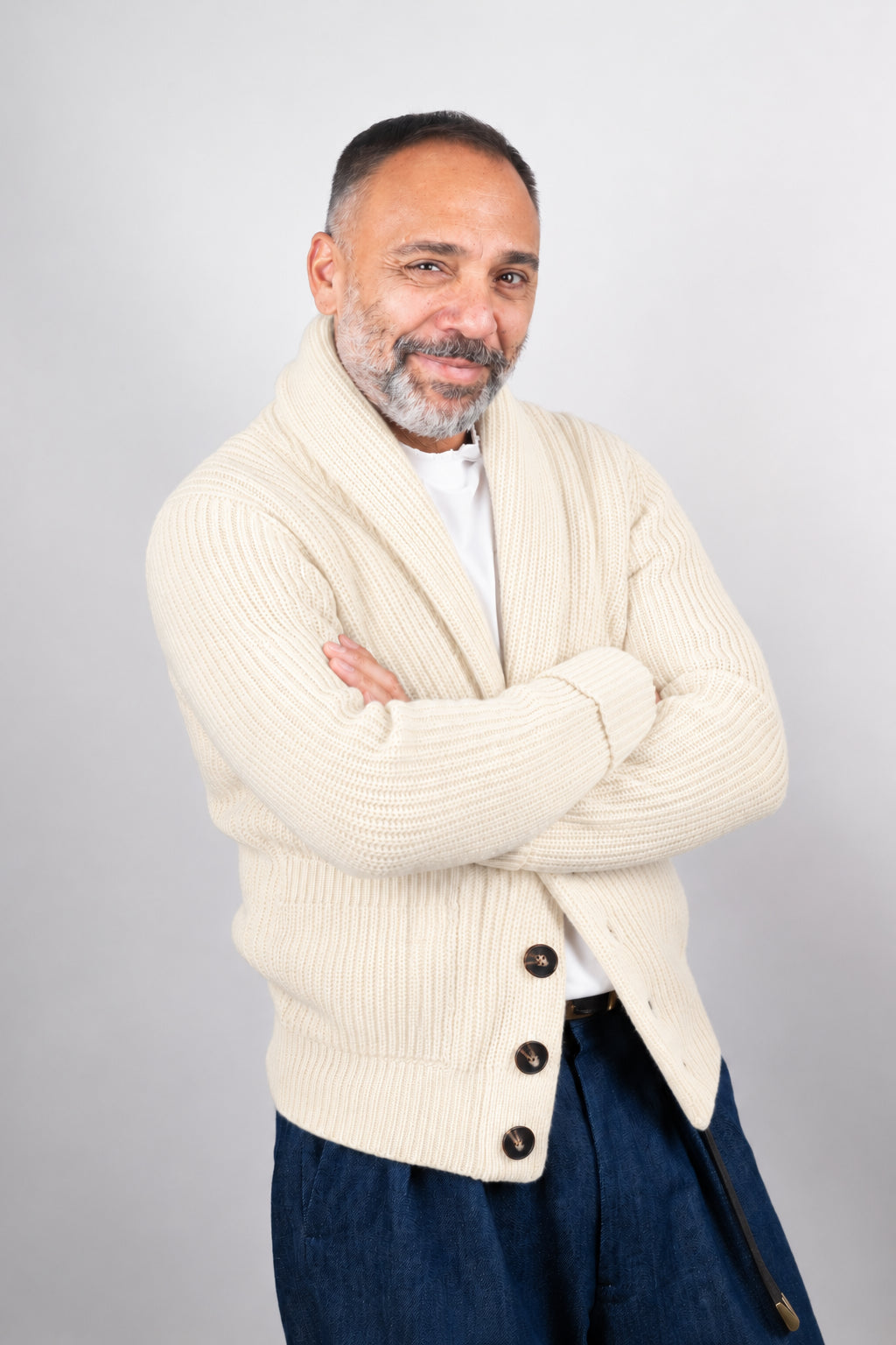 Cardigan Kangra uomo 4108 9902 naturale 4108 9902 12 NATURALE KANGRA 