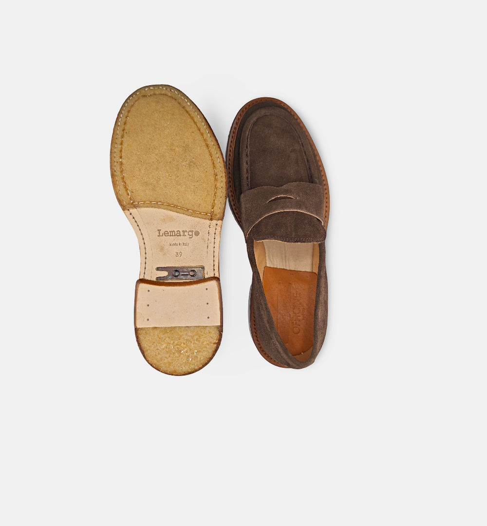 Mocassini Lemargo uomo DR48A testa di moro DR48A PENNY LEMARGO 