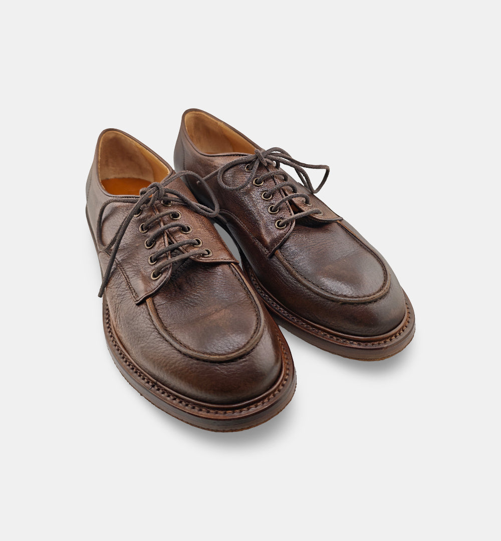 Derby Lemargo uomo JG01A testa di moro<BR/> JG01A NORVEGESE CAPRI LEMARGO 