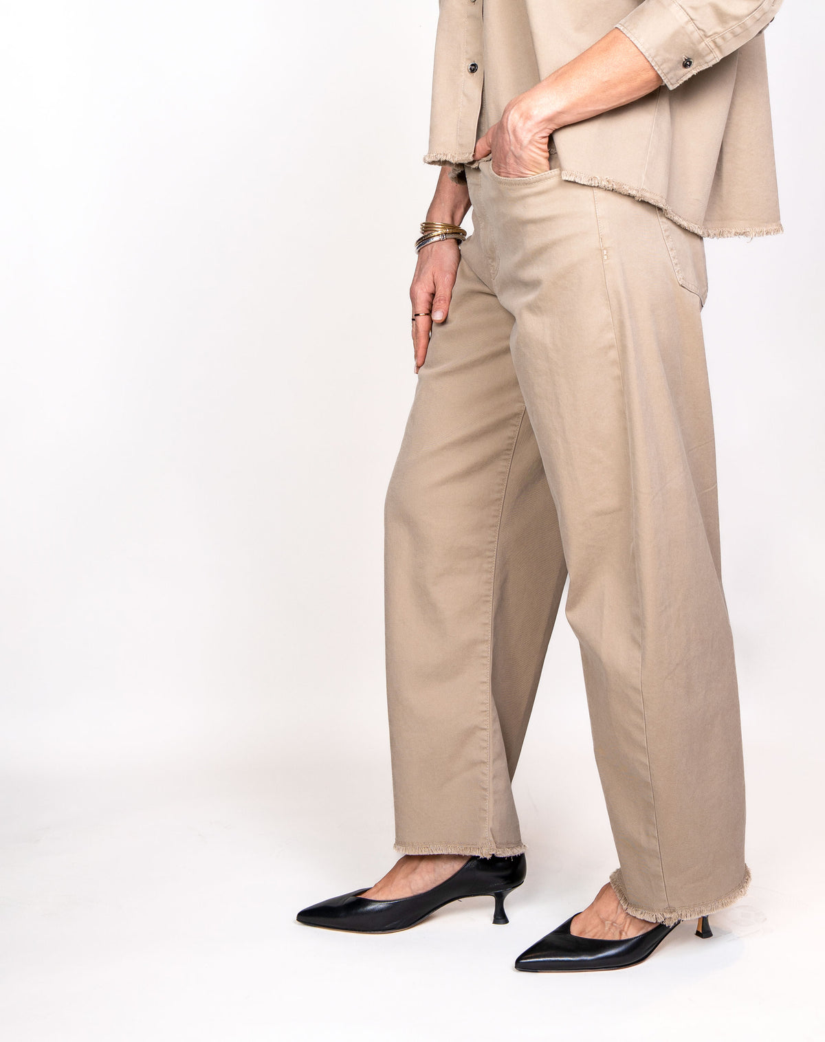 Pantalone Nine in the Morning donna Karter camel KARTER COTONE C NINE INTHE MORNING 
