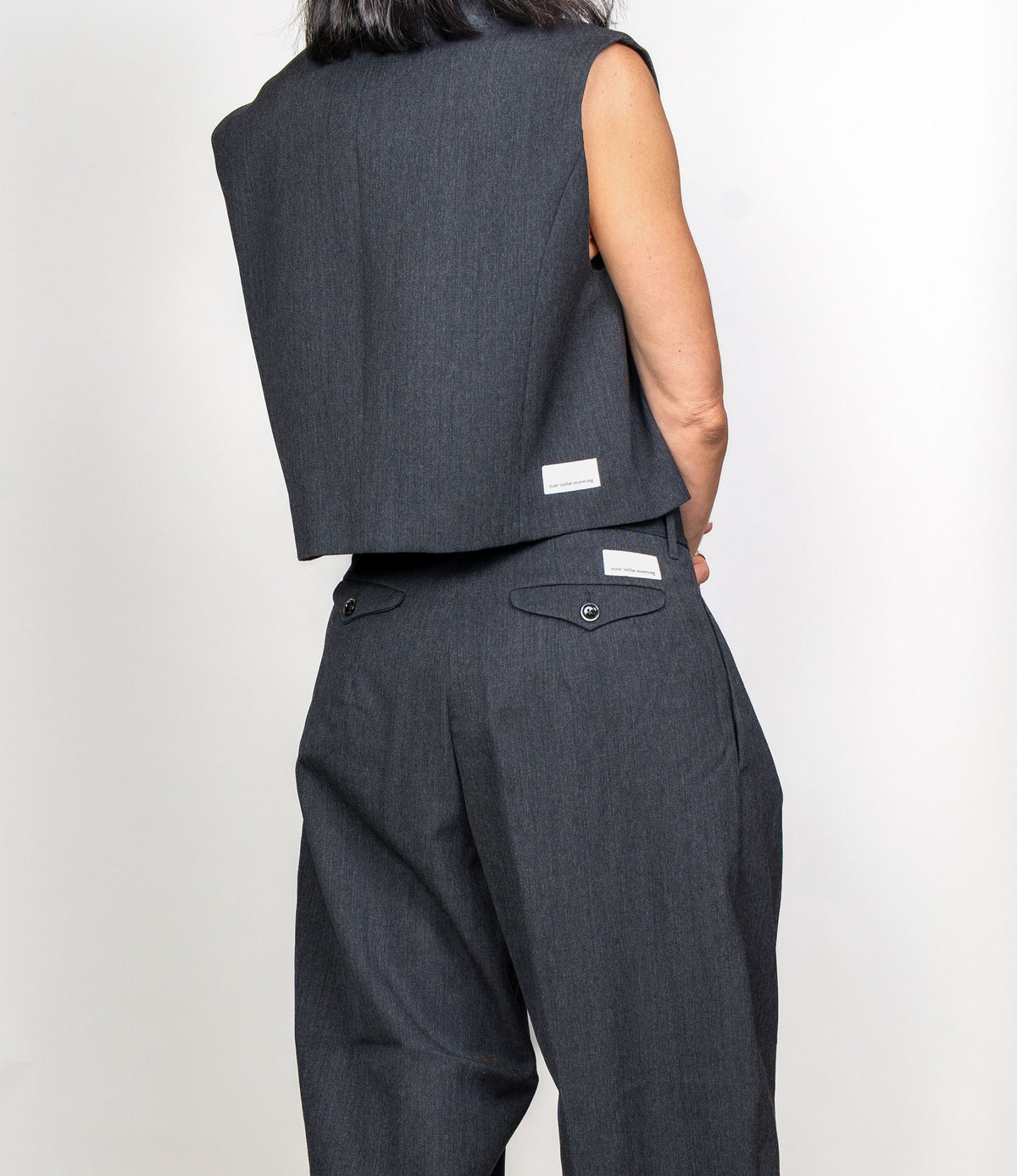 Gilet Nine in the Morning donna Liora grigio LIORA DOPPIO PETTO G NINE INTHE MORNING 