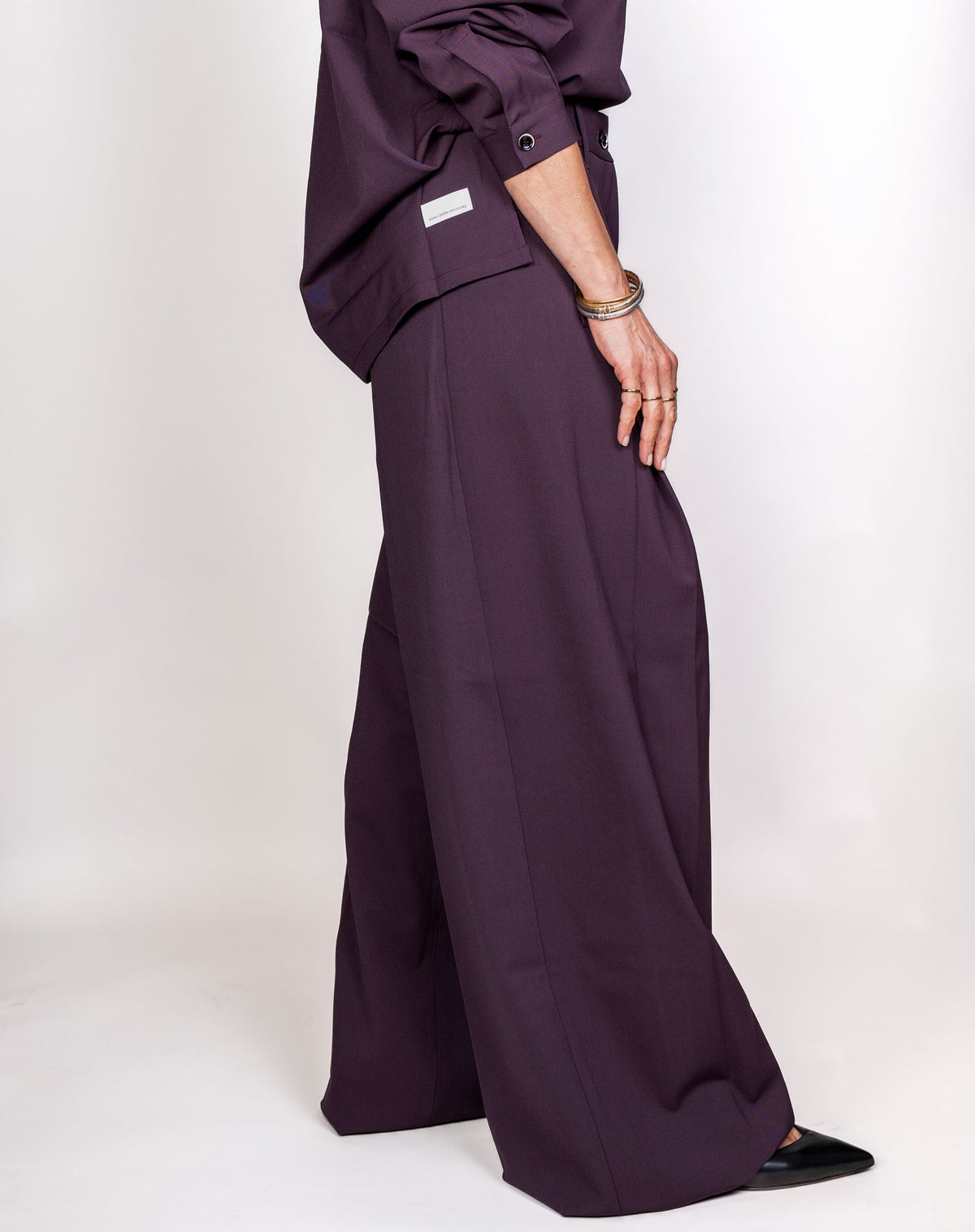 Pantalone Nine in the Morning donna Petra prugna PETRA PENCE P NINE INTHE MORNING 