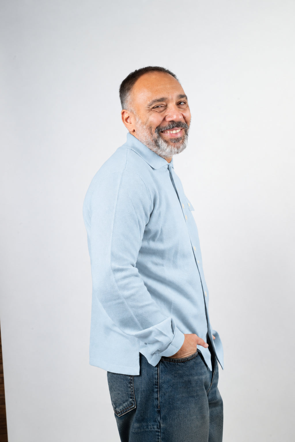 Polo camicia Officine uomo Caracciolo celeste CARACCIOLO CELESTE OFFICINE 