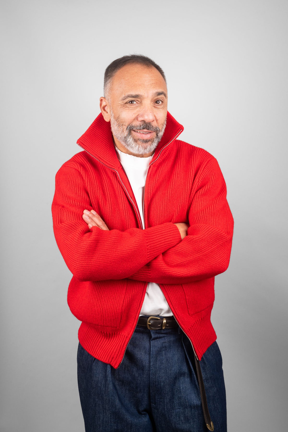 Bomber Officine uomo Full zip rosso FULL ZIP ROSSO OFFICINE 