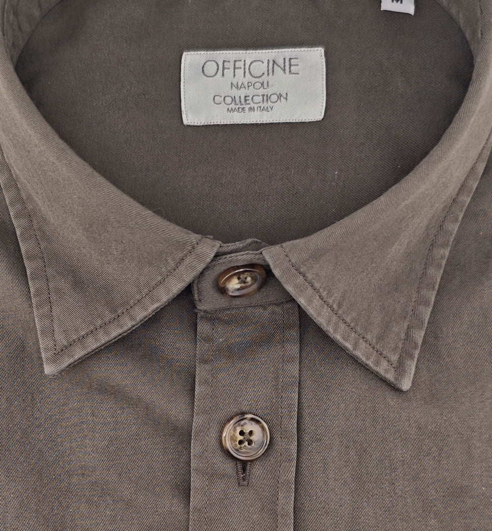 Camicia OFFICINE uomo ODER 1379 OVER SEMIWIDE Moro ODER 1379 OVER SEMIWIDE 7 MORO OFFICINE 
