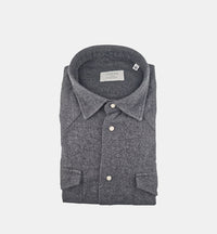 Camicia OFFICINE uomo RODEO 2338 SEMIWIDE Grigia