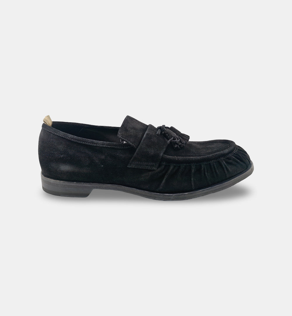 Mocassini Officine Creative uomo SOUND 009 neri  <BR/> SOUND 009 NAP ARRICCIO OFFICINE CREATIVE 