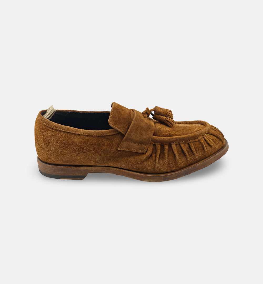 Mocassini Officine Creative uomo SOUND 009 castagna SOUND 009 NAP ARRICCIO CA OFFICINE CREATIVE 