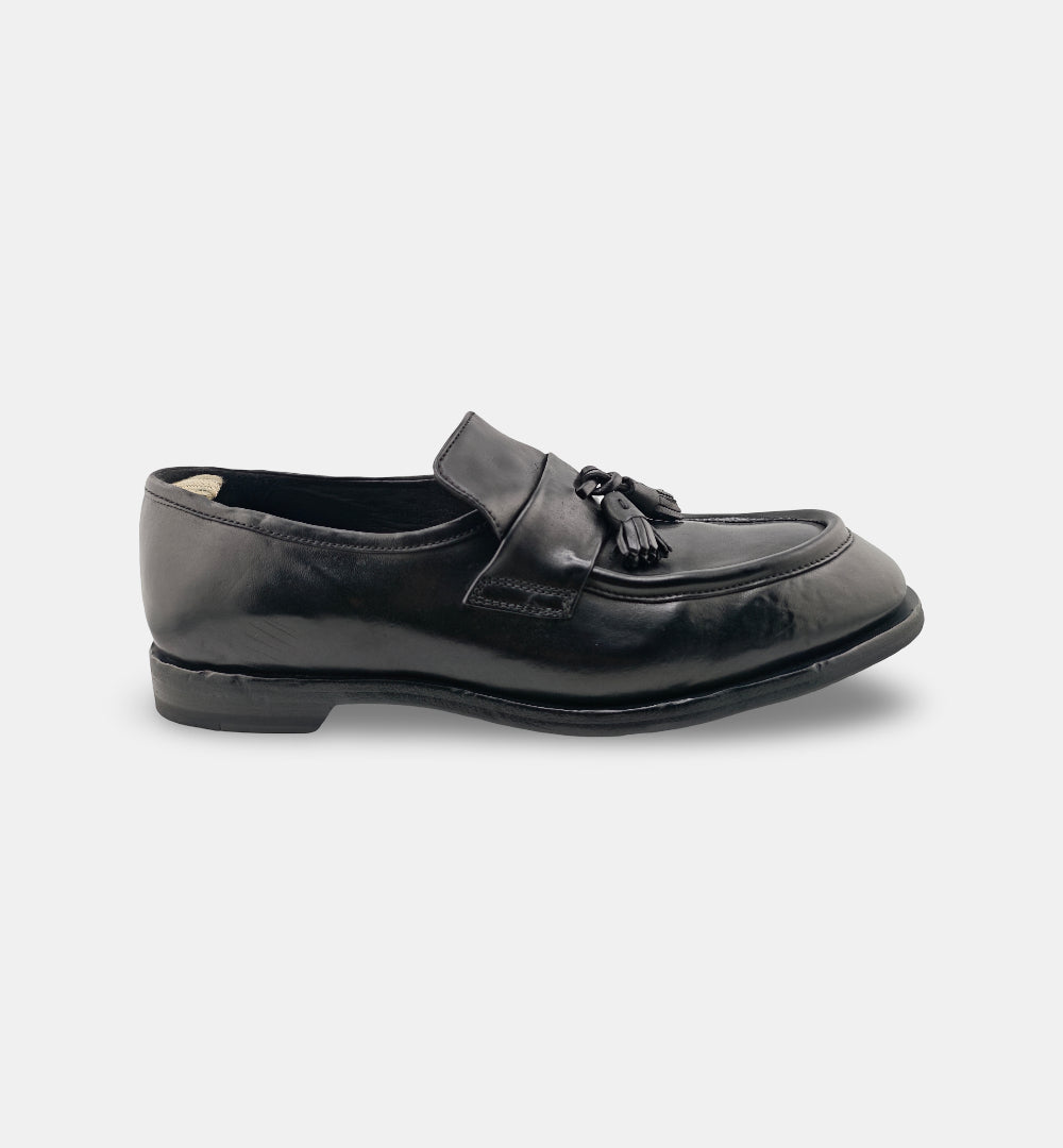 Mocassini Officine Creative uomo SOUND 011 neri SOUND/011 STRACCIO NERO OFFICINE CREATIVE 
