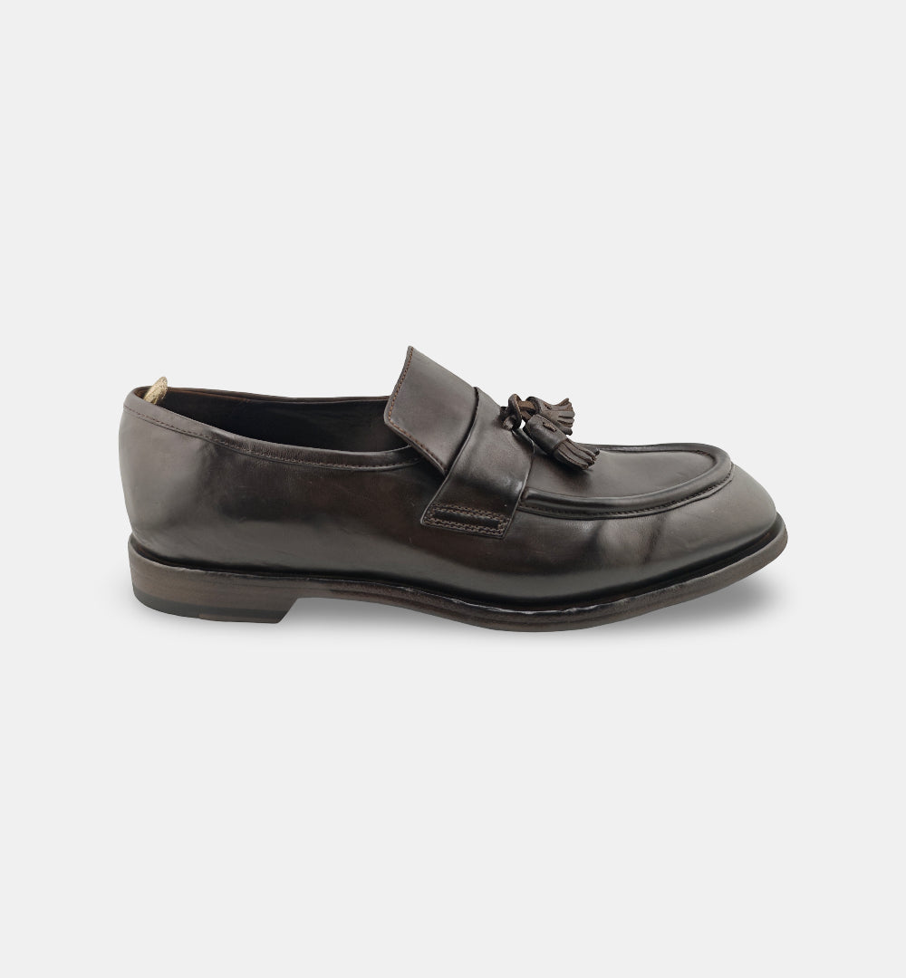 Mocassini Officine Creative uomo SOUND 011 testa di moro<BR/> SOUND/011 STRACCIO TDM OFFICINE CREATIVE 