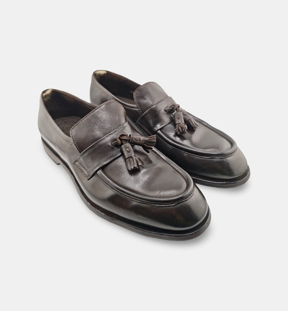 Mocassini Officine Creative uomo SOUND 011 testa di moro<BR/> SOUND/011 STRACCIO TDM OFFICINE CREATIVE 
