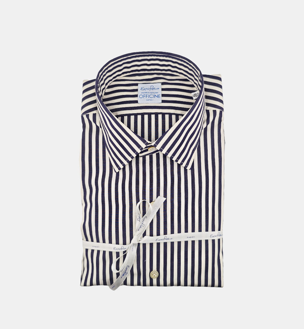 Camicia ENZO PISANO uomo 127 Bianca 127 36 BIANCO BLU PISANO X OFFICINE 
