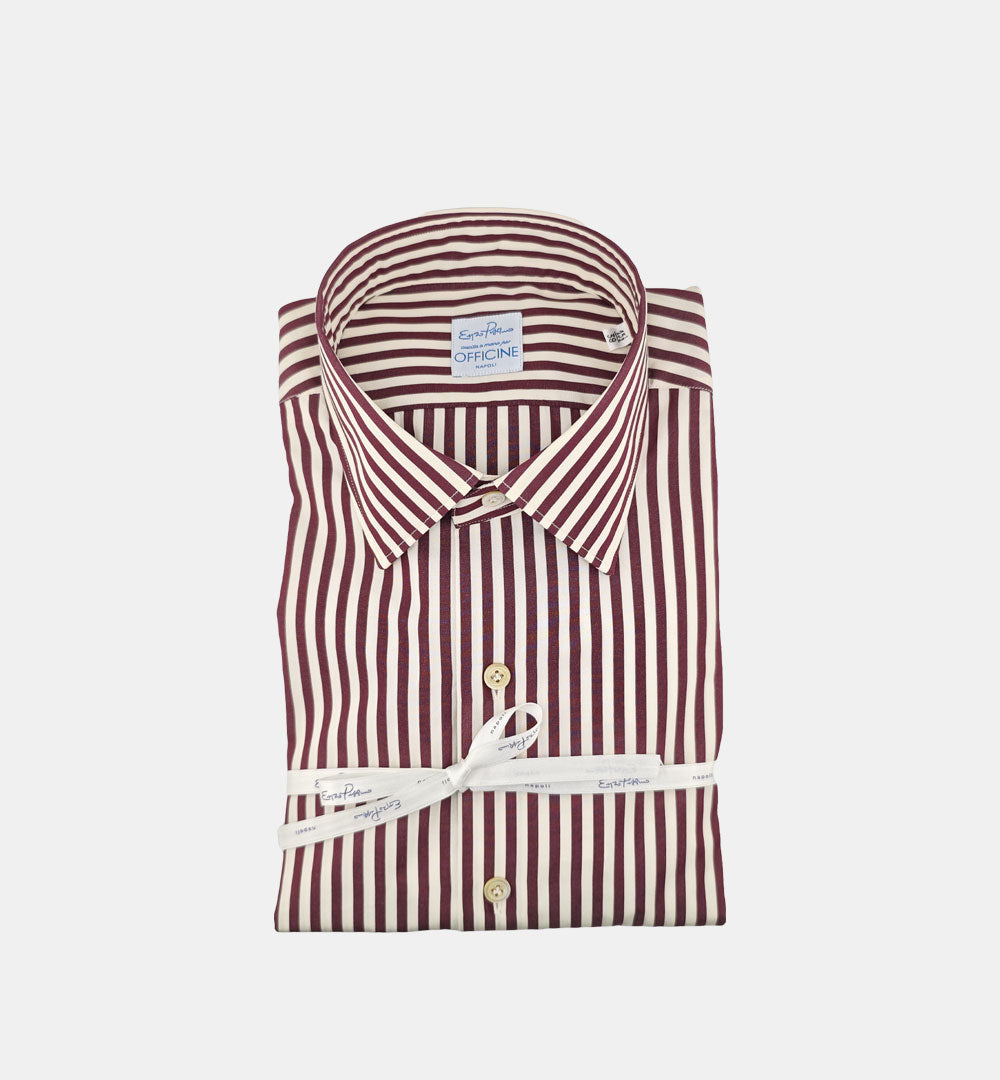 Camicia ENZO PISANO uomo 127 Bianca 127 39 BIANCO BORDO PISANO X OFFICINE 