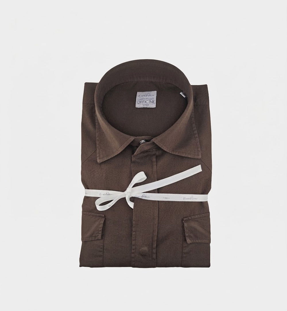 Camicia ENZO PISANO uomo LUCA Moro LUCA TC05 MORO PISANO X OFFICINE 