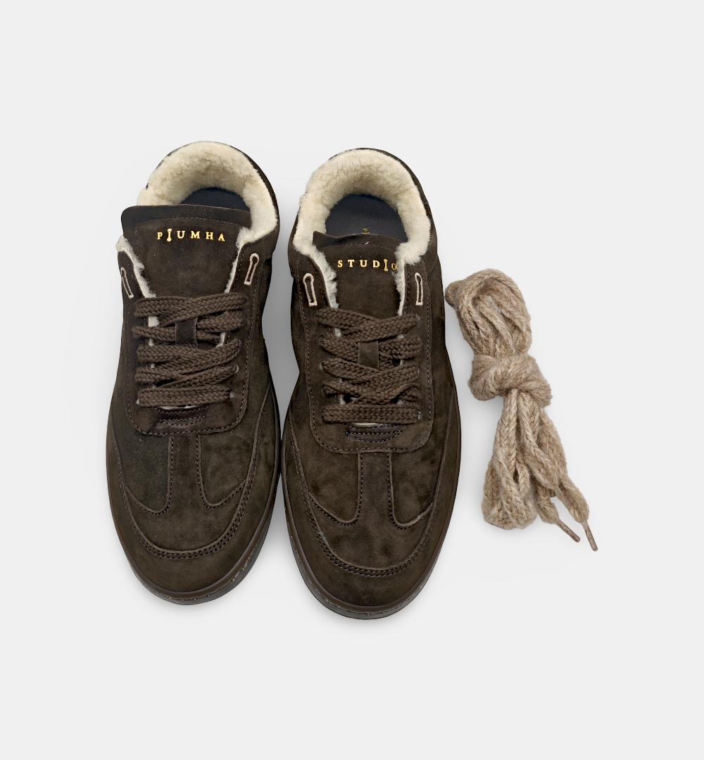 Sneakers uomo Piumha Studio PHU00 007 marrone<BR/> PHU00 007 561 S PIUMHA STUDIO 
