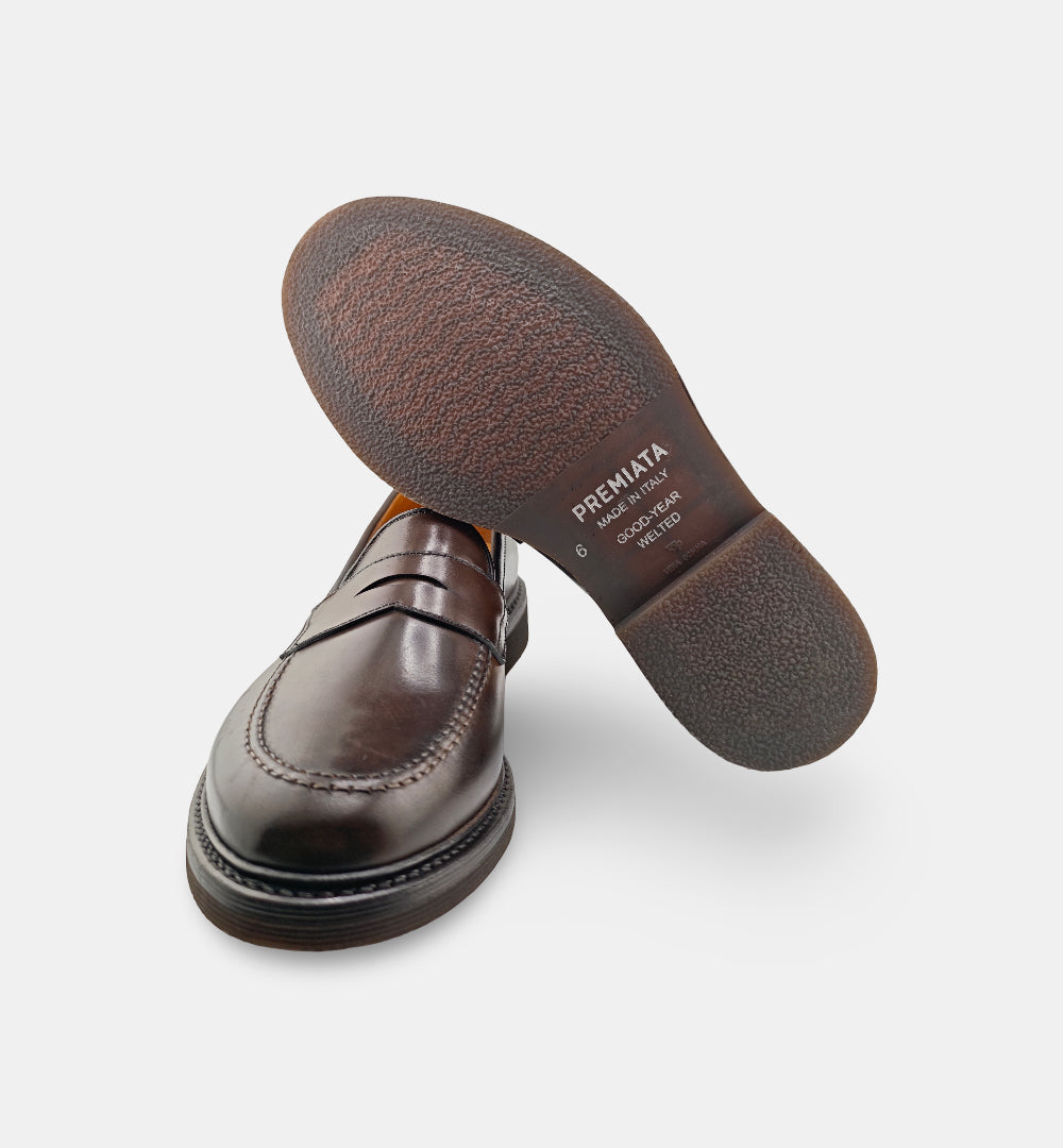 Mocassini Premiata uomo 31054 ebano 31054 CALLO E PREMIATA 