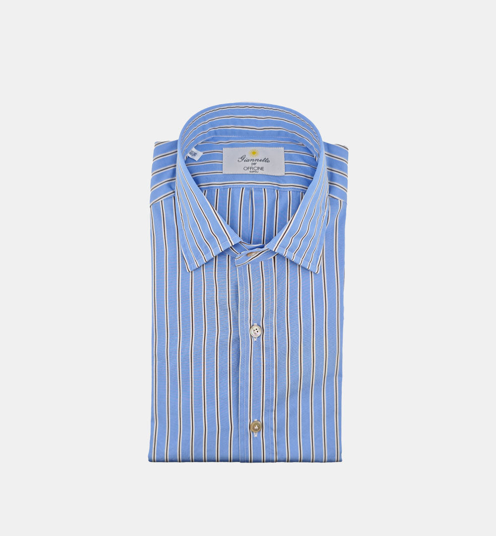 Camicia SANFORT uomo 62204 A2250C 4703 Azzurro 62204 A2250C 4703 03 AZZURRO SANFORT X OFFICINE 