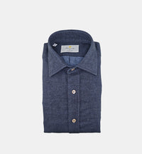 Camicia SANFORT uomo FW419 A2250C 47 03 Blu