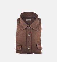 Camicia SARTORIO uomo SH4459 Moro
