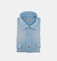 Camicia SARTORIO uomo SH4459 Azzurra