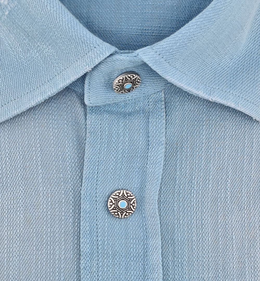 Camicia SARTORIO uomo SH4459 Azzurra SH4459 30 AZZURRO SARTORIO 