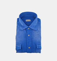 Camicia SARTORIO uomo SH4459 Blu<BR/>