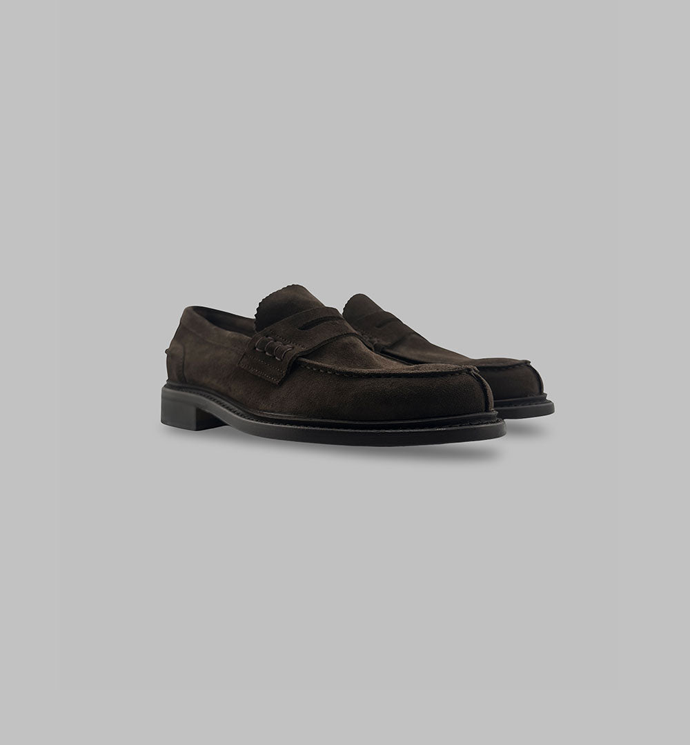 Mocassini Berwick uomo 5169 testa di moro 5169 PENNY.C.T BERWICK 