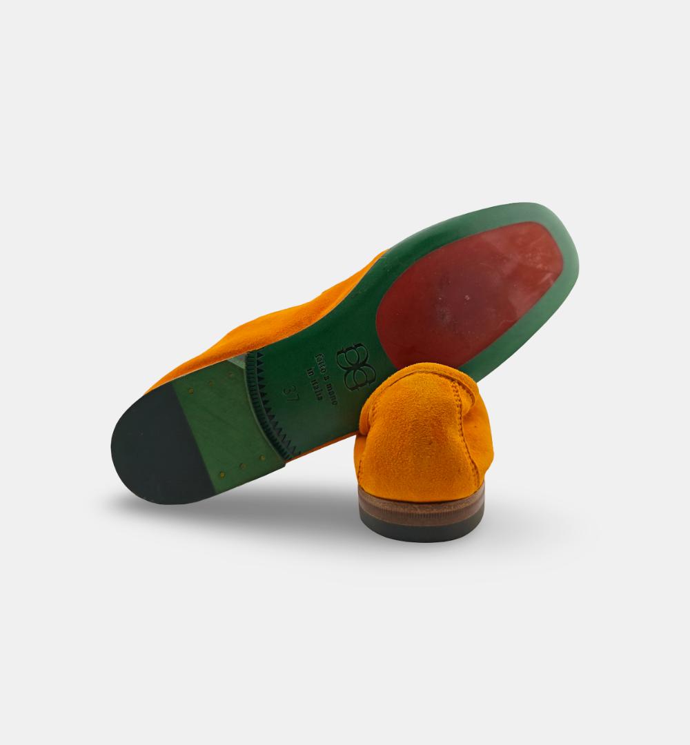 Mocassino Green George donna 267 arancio 267 FIBBIA.A GREEN GEORGE 