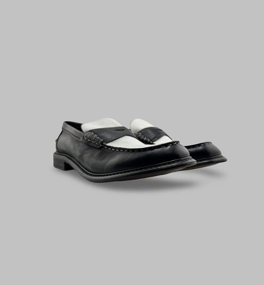 Mocassino Claudio Marini uomo 897 bicolor 897 PENNY.BICOLOR.N CLAUDIO MARINI 