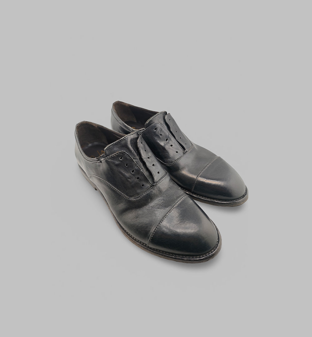 Slip On SHOTO uomo 1133 Nero 1133 WASHED.N SHOTO 