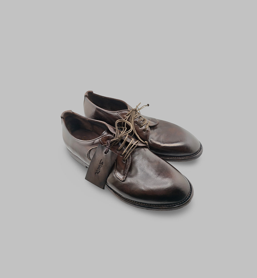 Derby SHOTO uomo 2242 Testa di moro 2242 WASHED.T.D SHOTO 