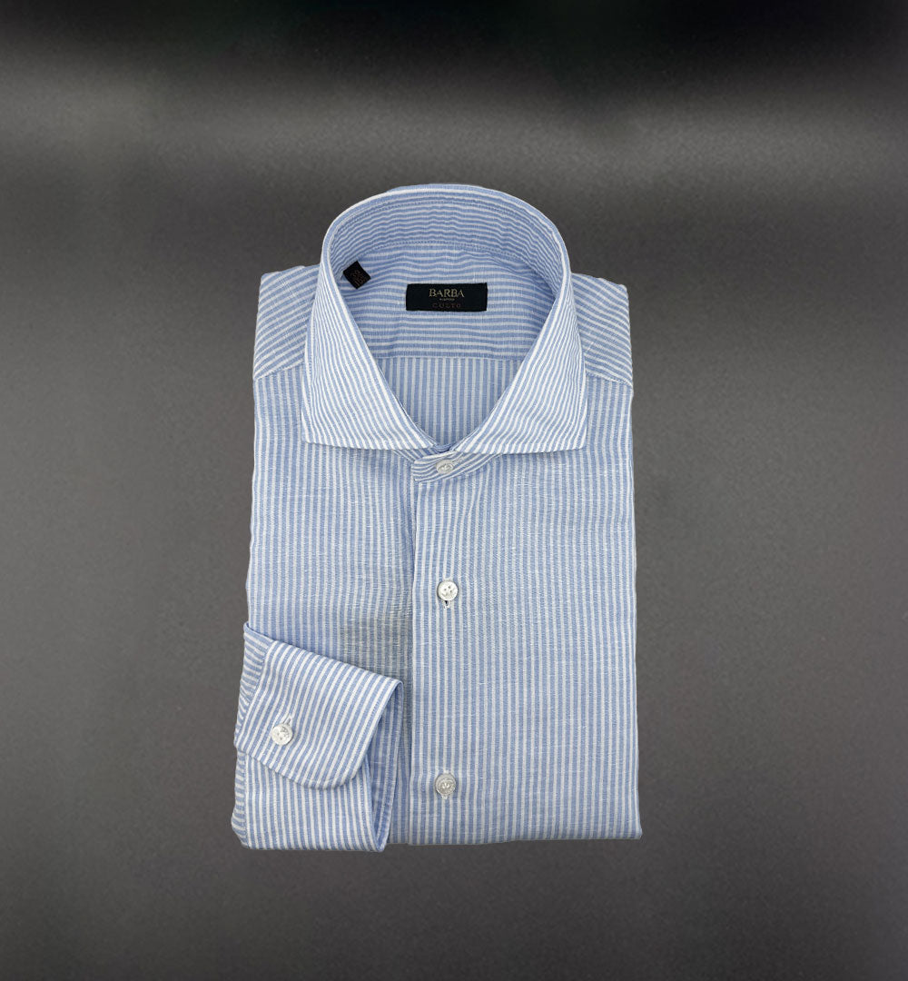 Camicia Barba uomo K1U13P0147000 azzurra K1U13P0147000 0001 RIGA AZZURRA BARBA 