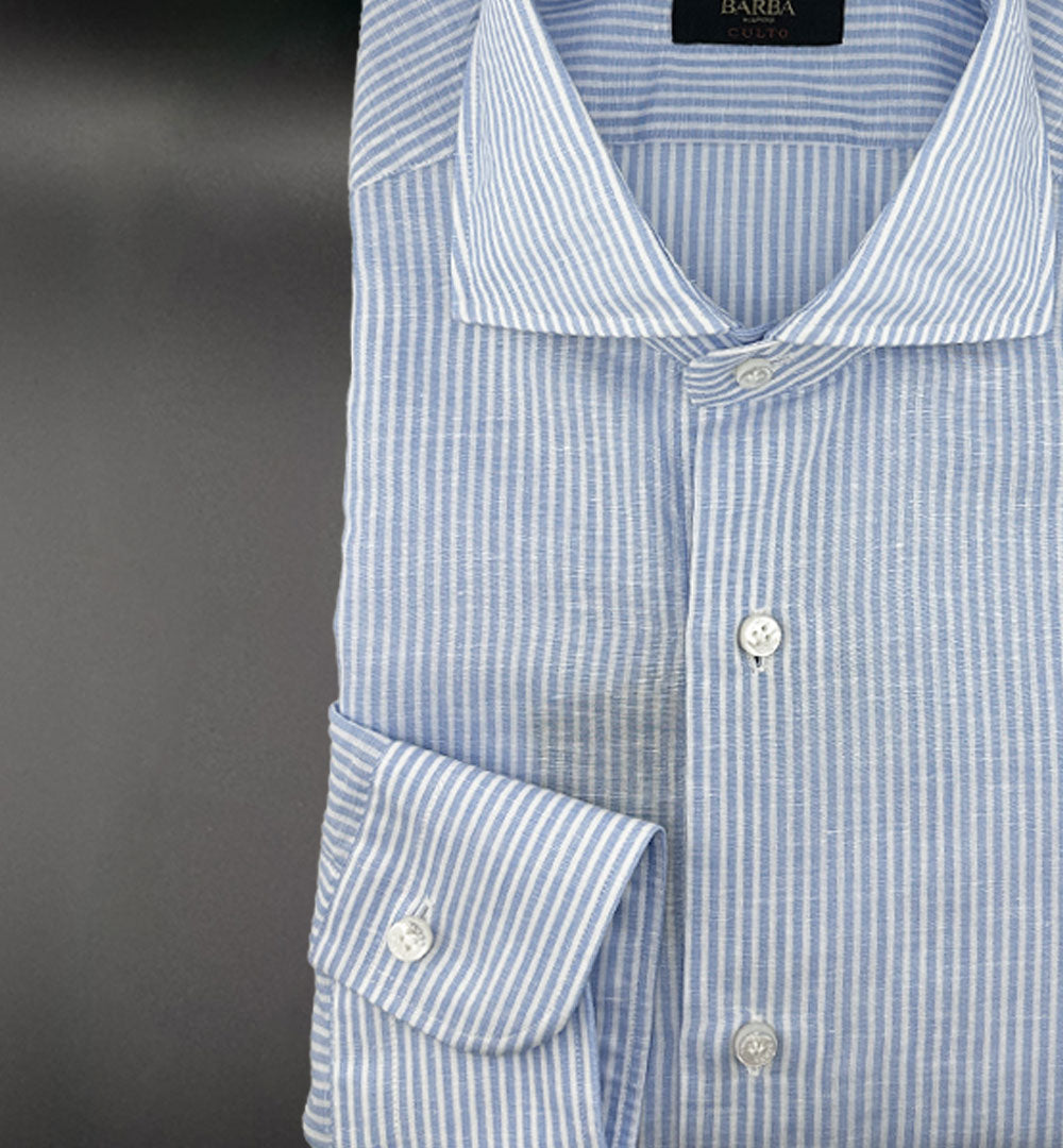 Camicia Barba uomo K1U13P0147000 azzurra K1U13P0147000 0001 RIGA AZZURRA BARBA 