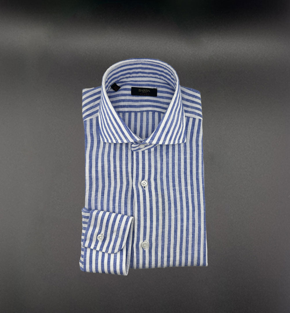 Camicia Barba uomo K1U13P0147066 azzurra K1U13P0147066 0003 RIGA AZZURRA BARBA 