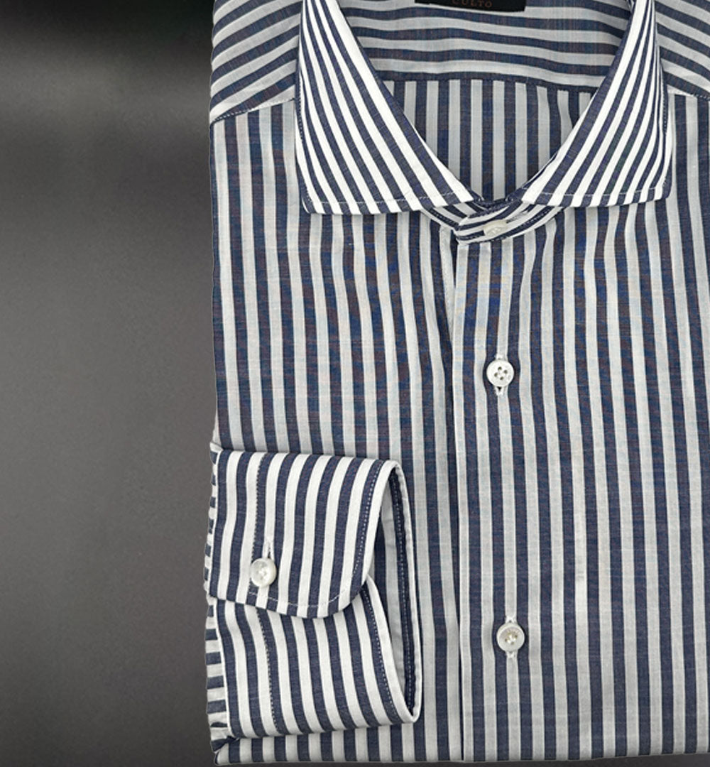 Camicia Barba uomo K6U13P0147106 Culto blu K1U13P0147106 0001 RIGA BLU BARBA 