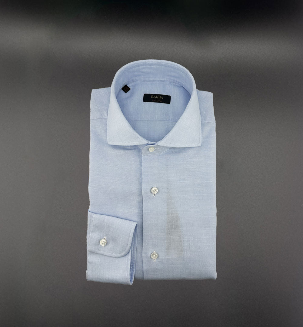 Camicia Barba uomo K1U13P0147138 azzurra K1U13P0147138 0003 AZZURRA BARBA 
