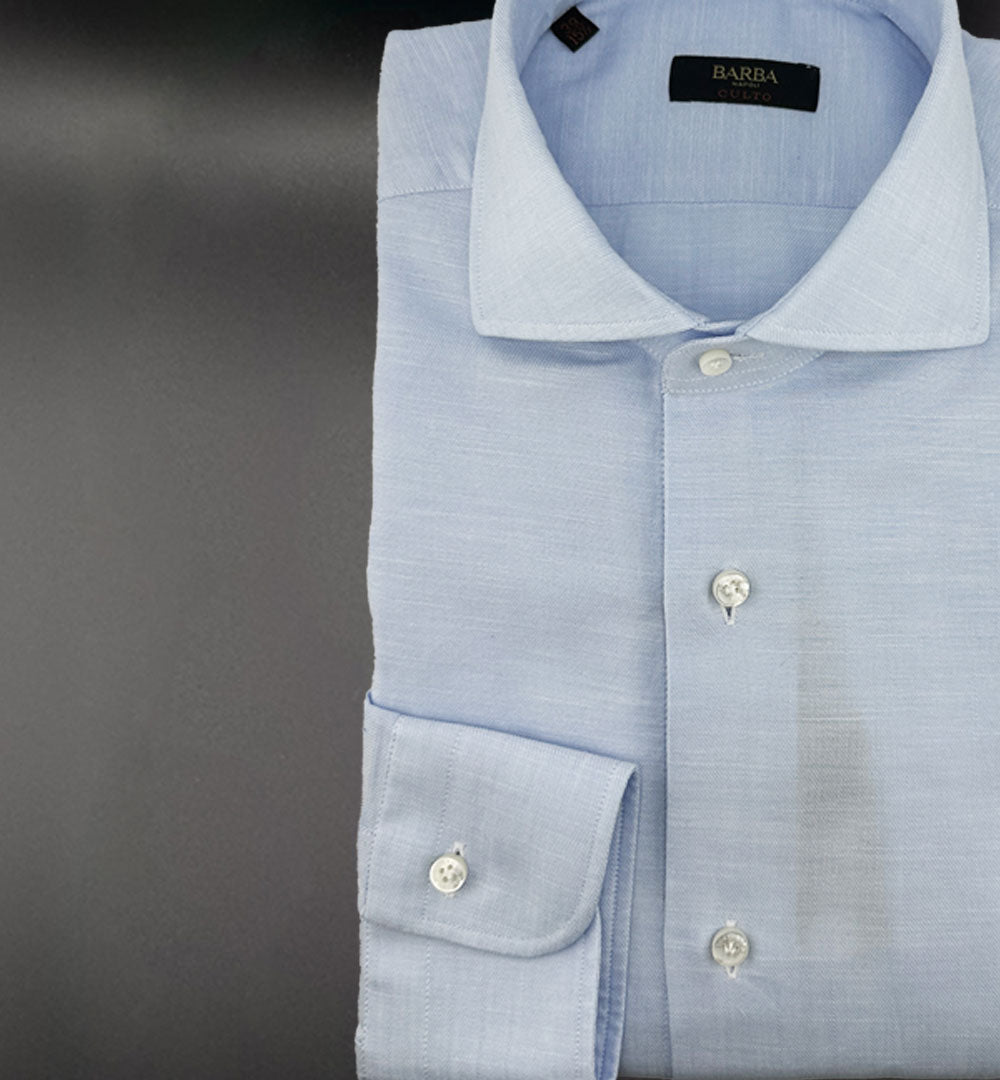 Camicia Barba uomo K1U13P0147138 azzurra K1U13P0147138 0003 AZZURRA BARBA 