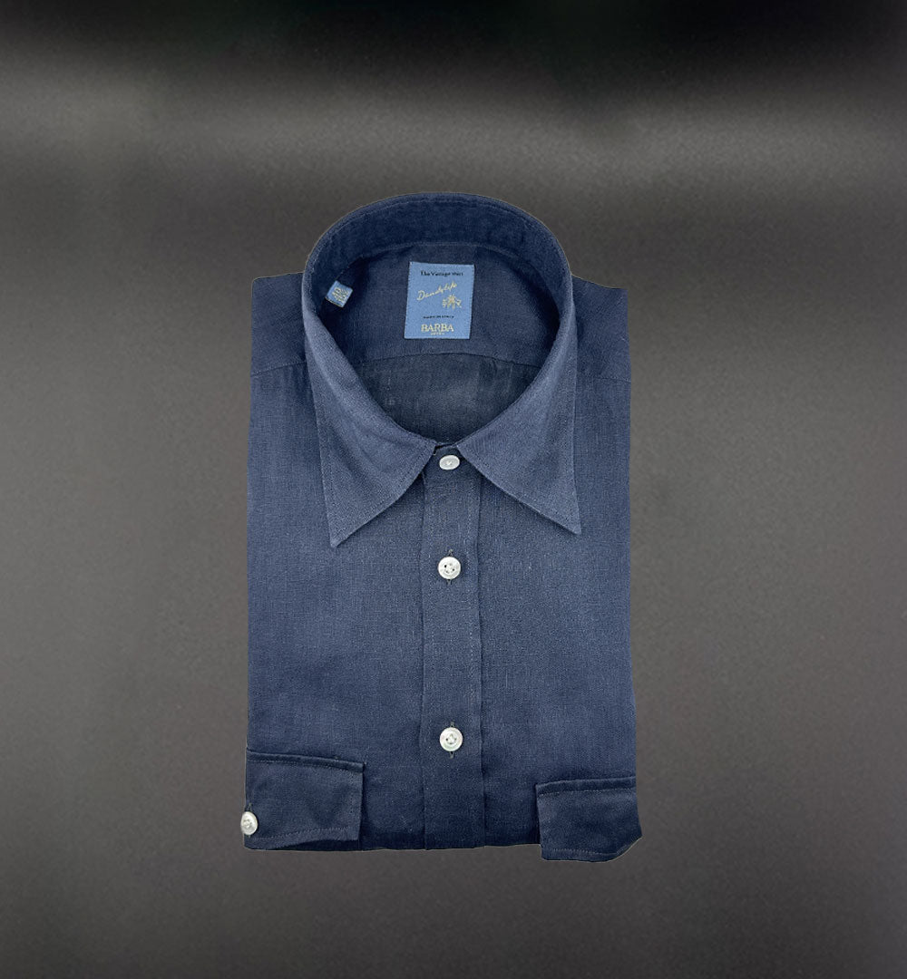 Camicia Barba uomo PIU29P0147094 blu PIU29P0147094 0002 BLU BARBA 