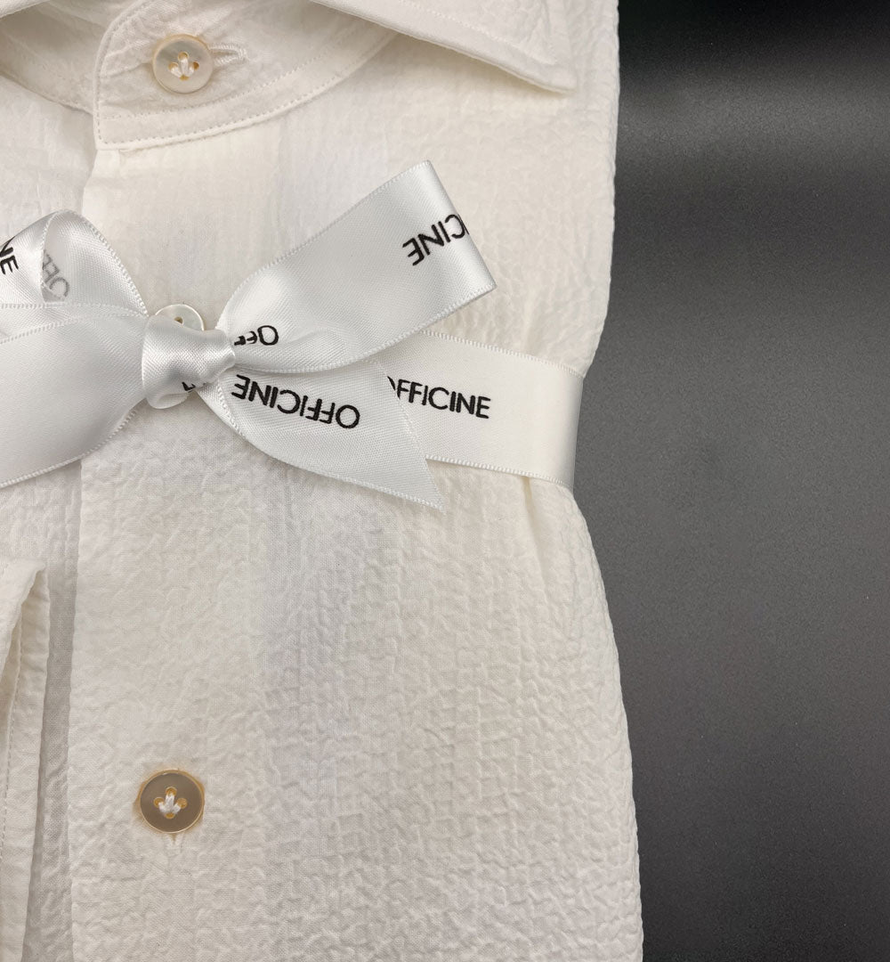 Camicia Borriello x Officine uomo 20037 bianca jersey 20037 1 BIANCA BORRIELLO 